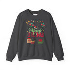 Merry Christmas Crewneck Sweatshirt — Festive Holiday Gift Sweater