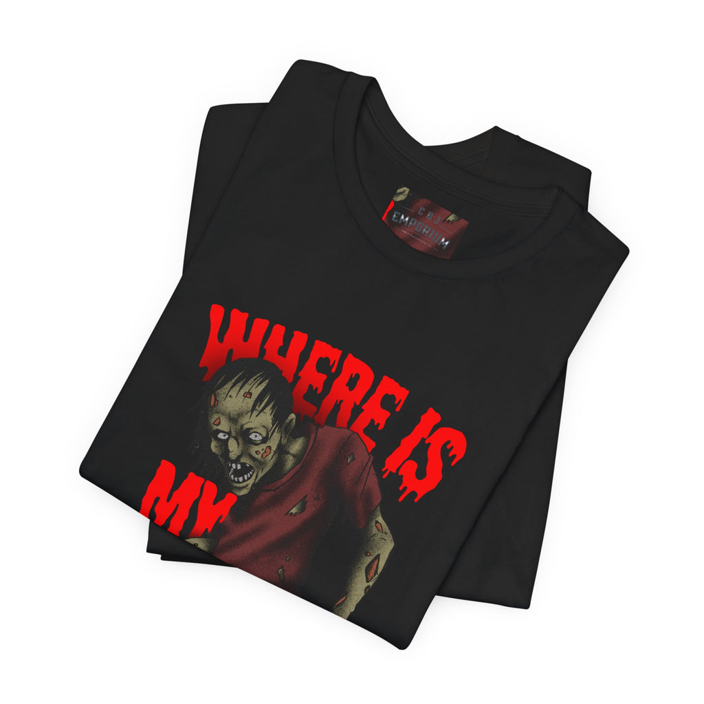 Where Is My Candy? Zombie Halloween Tee