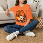 Hello Fall T-Shirt – Autumn Pumpkin Coffee Graphic Tee