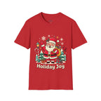 Adult Holiday Joy Christmas Softstyle T-Shirt