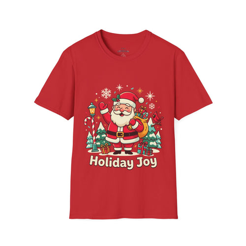 Adult Holiday Joy Christmas Softstyle T-Shirt