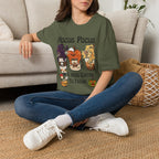 Hocus Pocus Coffee Tee — Cute Witch Sisters Halloween T‑Shirt