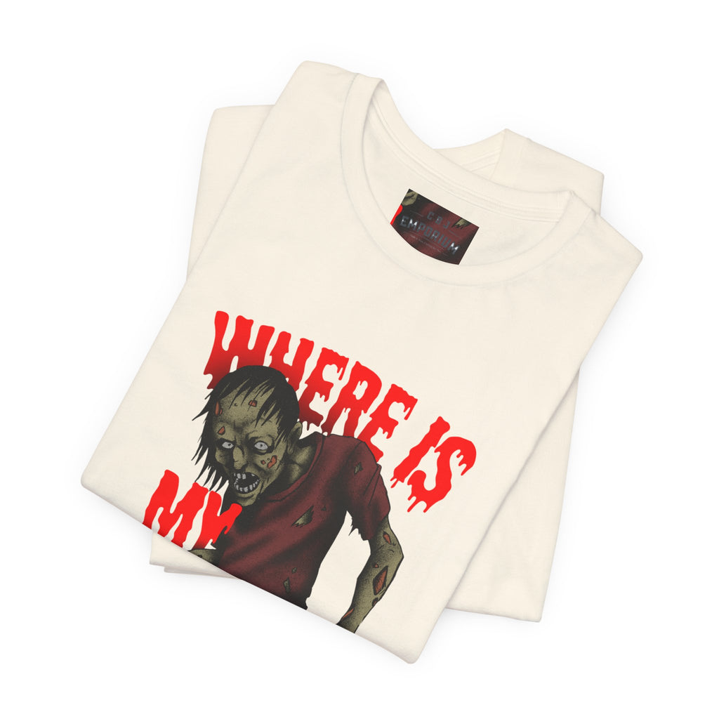 Where Is My Candy? Zombie Halloween Tee