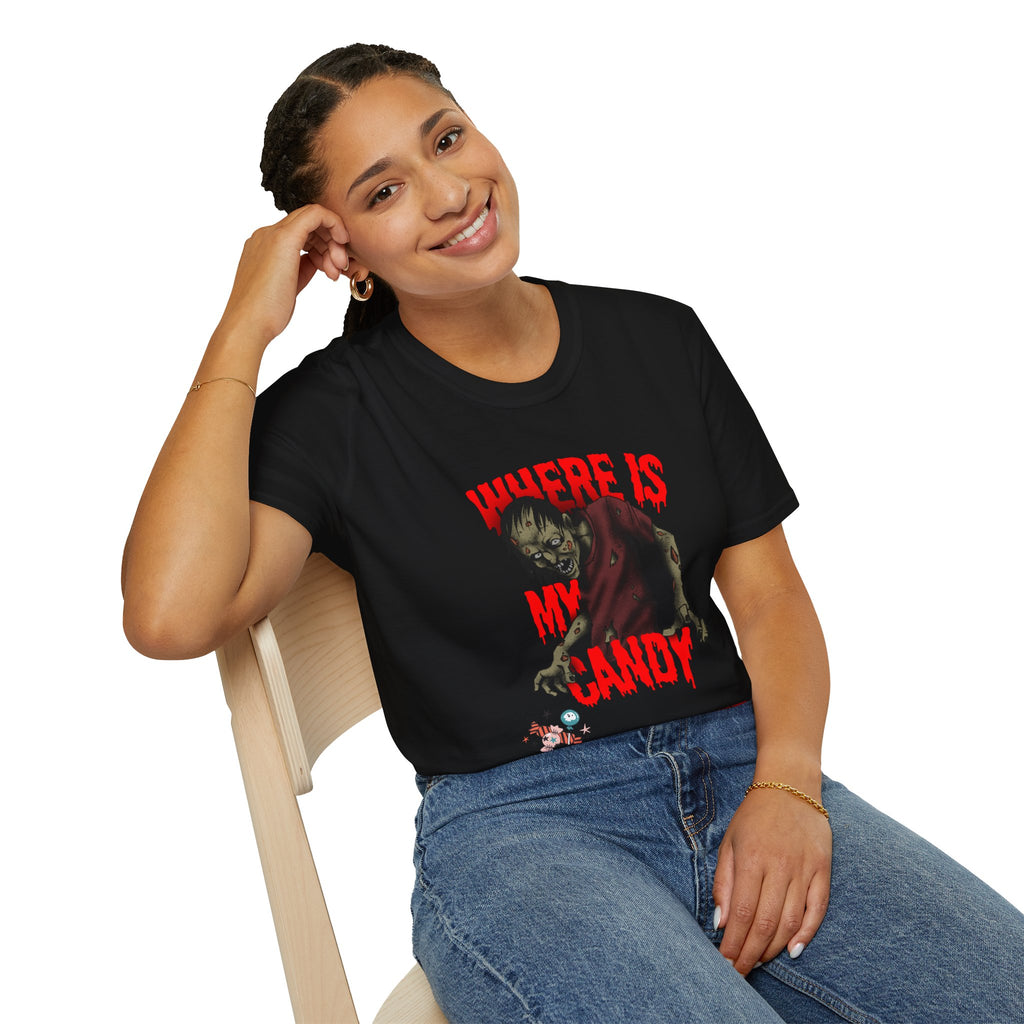 Trick or Treat to My Candy? Zombie Halloween Tee