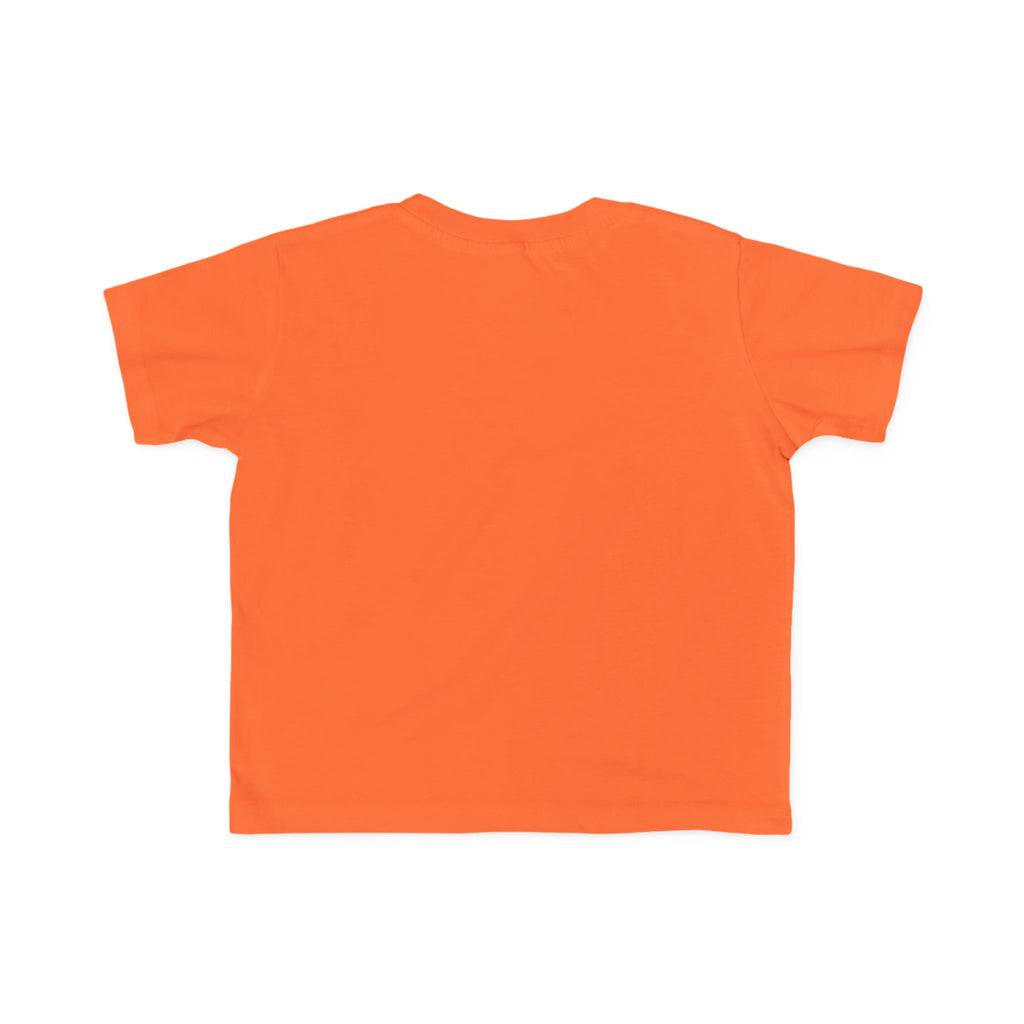 Toddler Halloween T‑Shirt — 'Happy Halloween' Smiling Jack‑O'-Lantern Tee