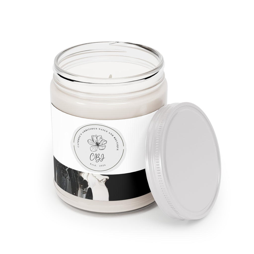 Scented Soy Candles with White Lid, 9oz