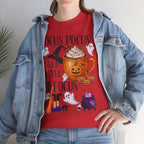 Hocus Pocus I Need Coffee To Focus T-Shirt — Halloween Coffee Tee