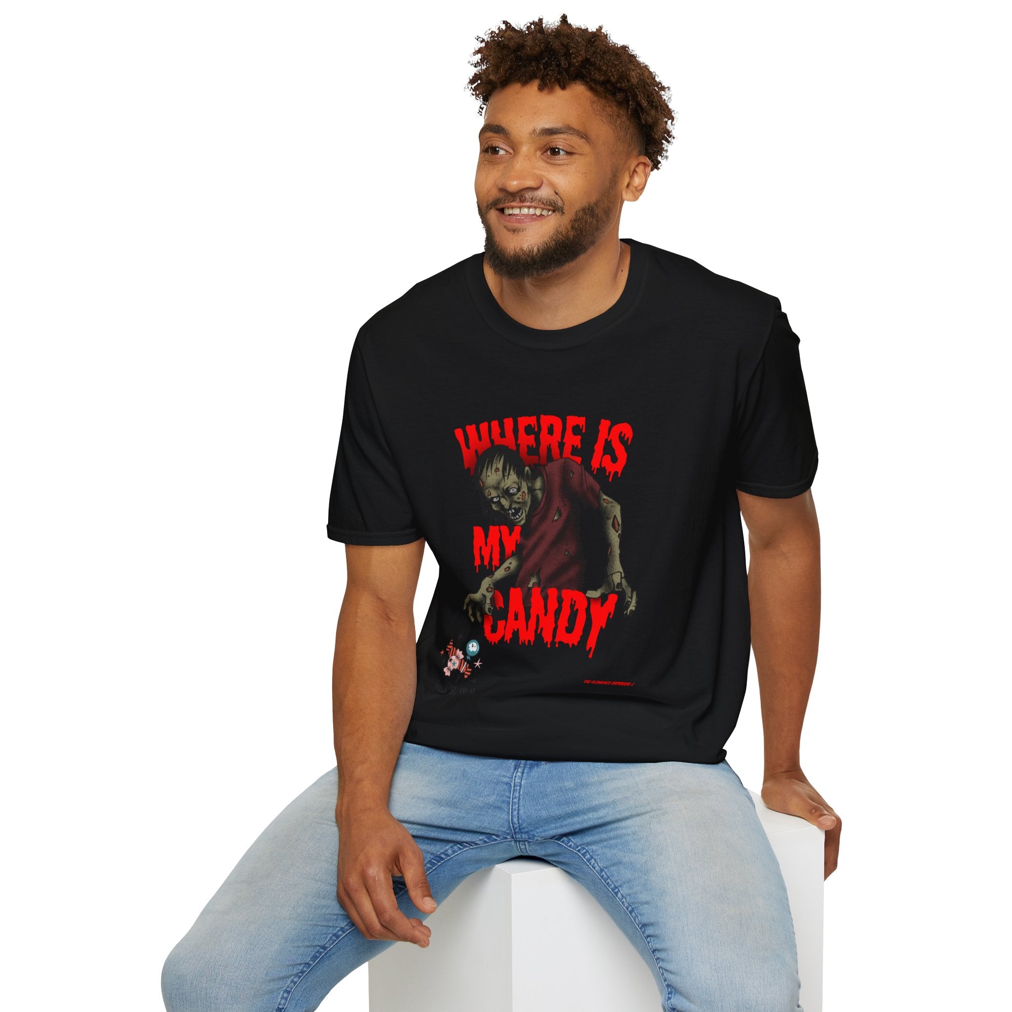 Trick or Treat to My Candy? Zombie Halloween Tee