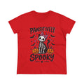 Pawsitively Spooky Cat Tee — Halloween Skeleton Kitten Shirt