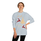 Christmas Reindeer Crewneck Sweatshirt - "Merry Christmas 2020" Holiday Sweater