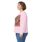 Merry and Bright Ultra Cotton Long Sleeve Tee