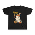 Kids Halloween Ghost Tee - "Bruh I Mean Boo" Cute Pumpkin Fall Shirt