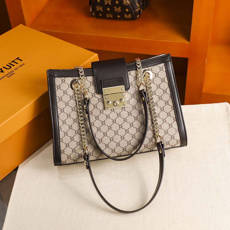 Genuine Leather Women's Bags Elegant Large Capacity