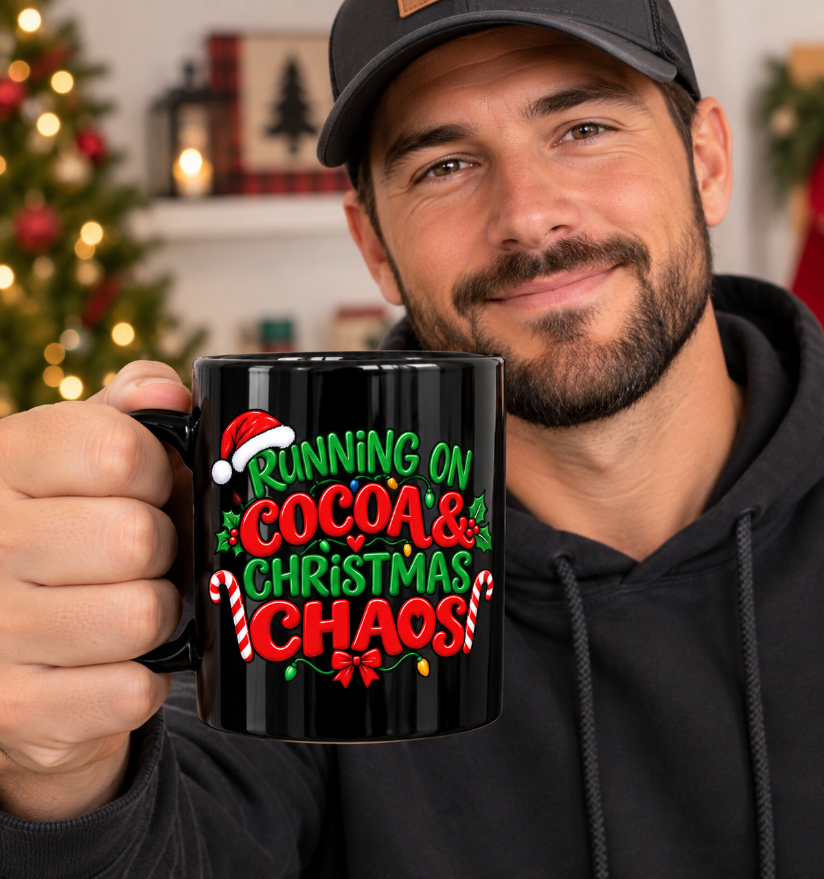 Running On Cocoa  Ceramic Mug
