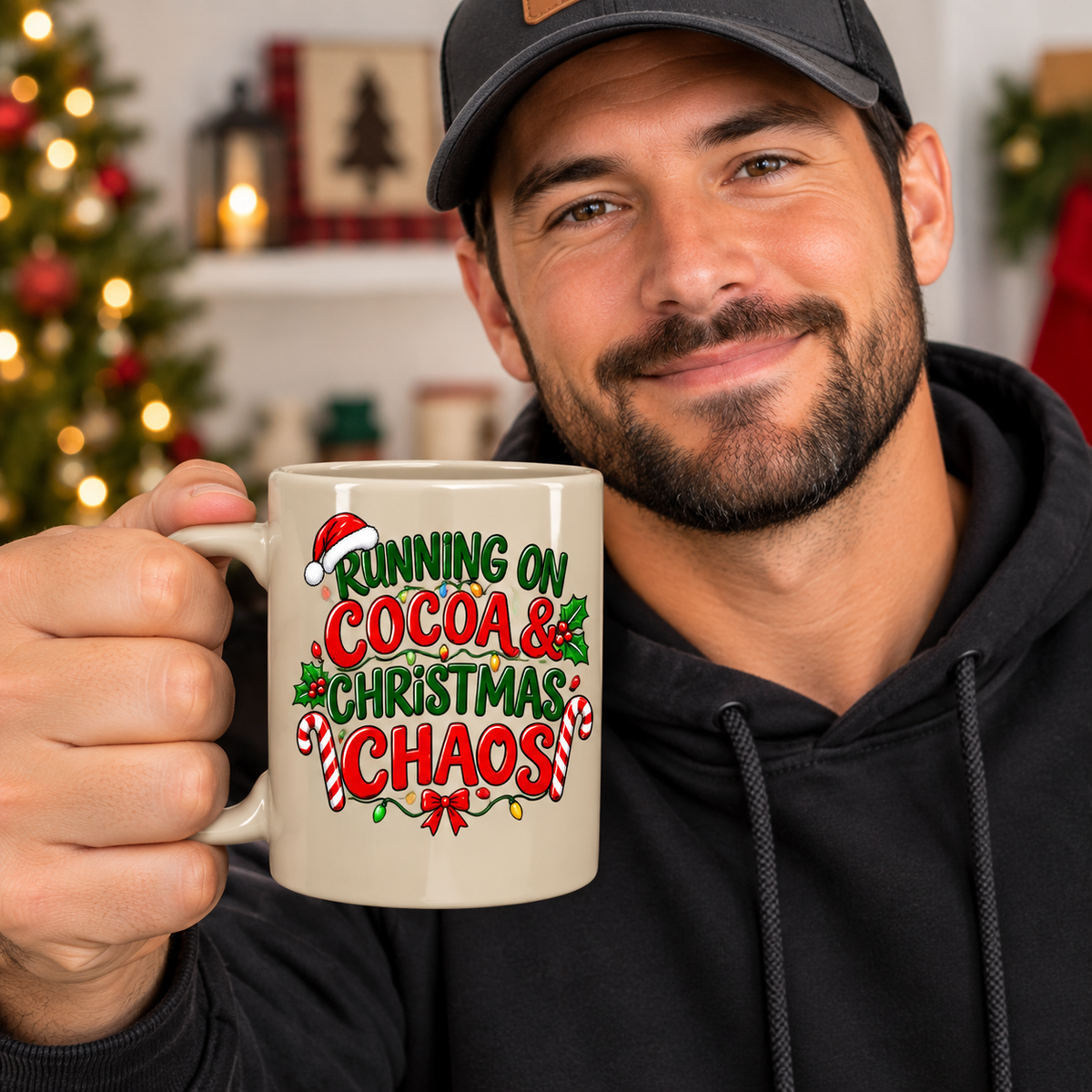 Running On Cocoa  Ceramic Mug