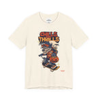 Chills and Thrills Skateboard Halloween T‑Shirt