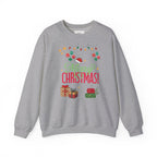 Merry Christmas Crewneck Sweatshirt — Festive Holiday Gift Sweater