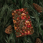 Golden doodle Christmas Wrapping Papers