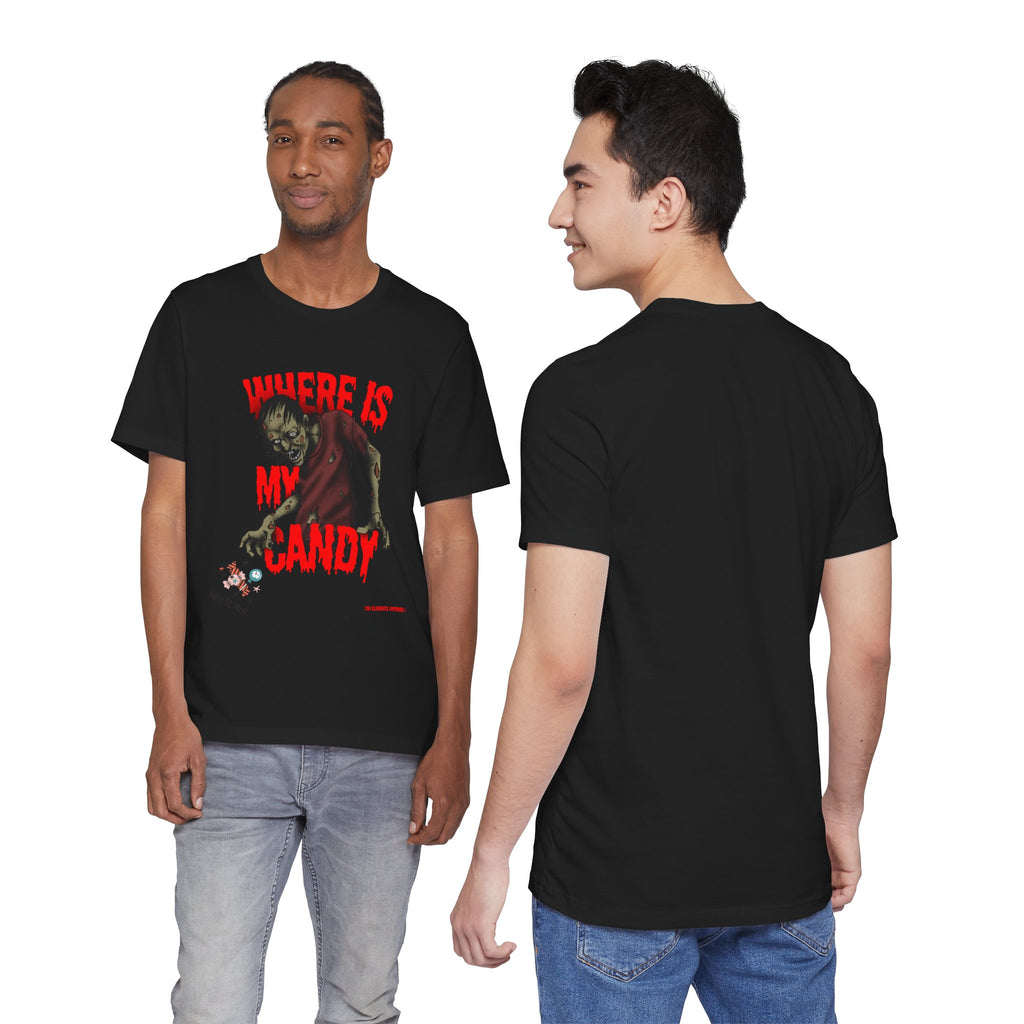 Where Is My Candy? Zombie Halloween Tee