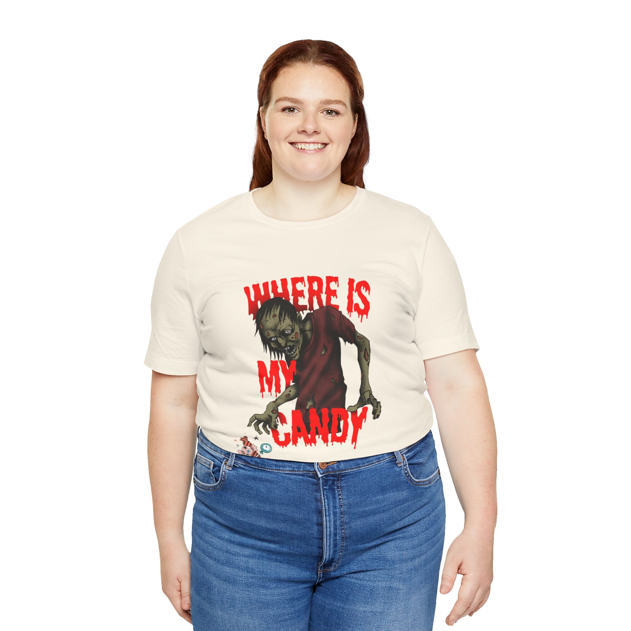 Where Is My Candy? Zombie Halloween Tee