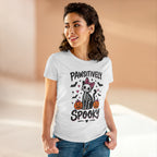 Pawsitively Spooky Cat Tee — Halloween Skeleton Kitten Shirt