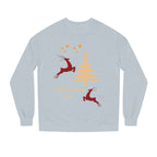 Christmas Reindeer Crewneck Sweatshirt - "Merry Christmas 2020" Holiday Sweater