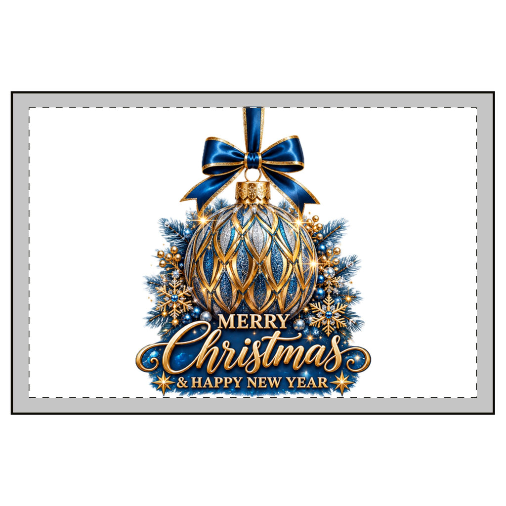 Merry Christmas & Happy New Year 2-Piece Candle Set