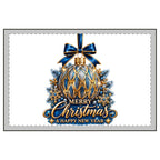 Merry Christmas & Happy New Year 2-Piece Candle Set