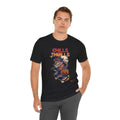 Chills and Thrills Skateboard Halloween T‑Shirt