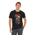 Chills and Thrills Skateboard Halloween T‑Shirt