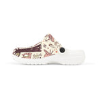 Kids Floral Fantasy Foam Clogs — Cute Princess & Animal All-Over Print
