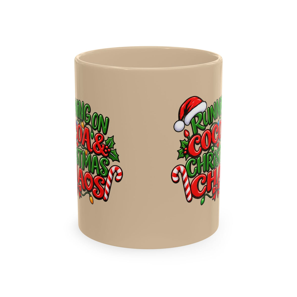 Running On Cocoa  Ceramic Mug