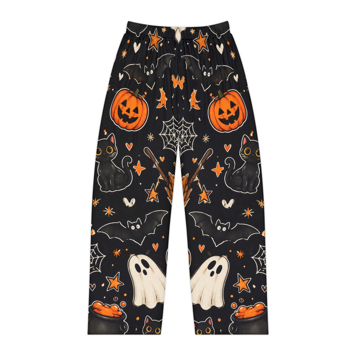 Ghost and black kitten Pajamas