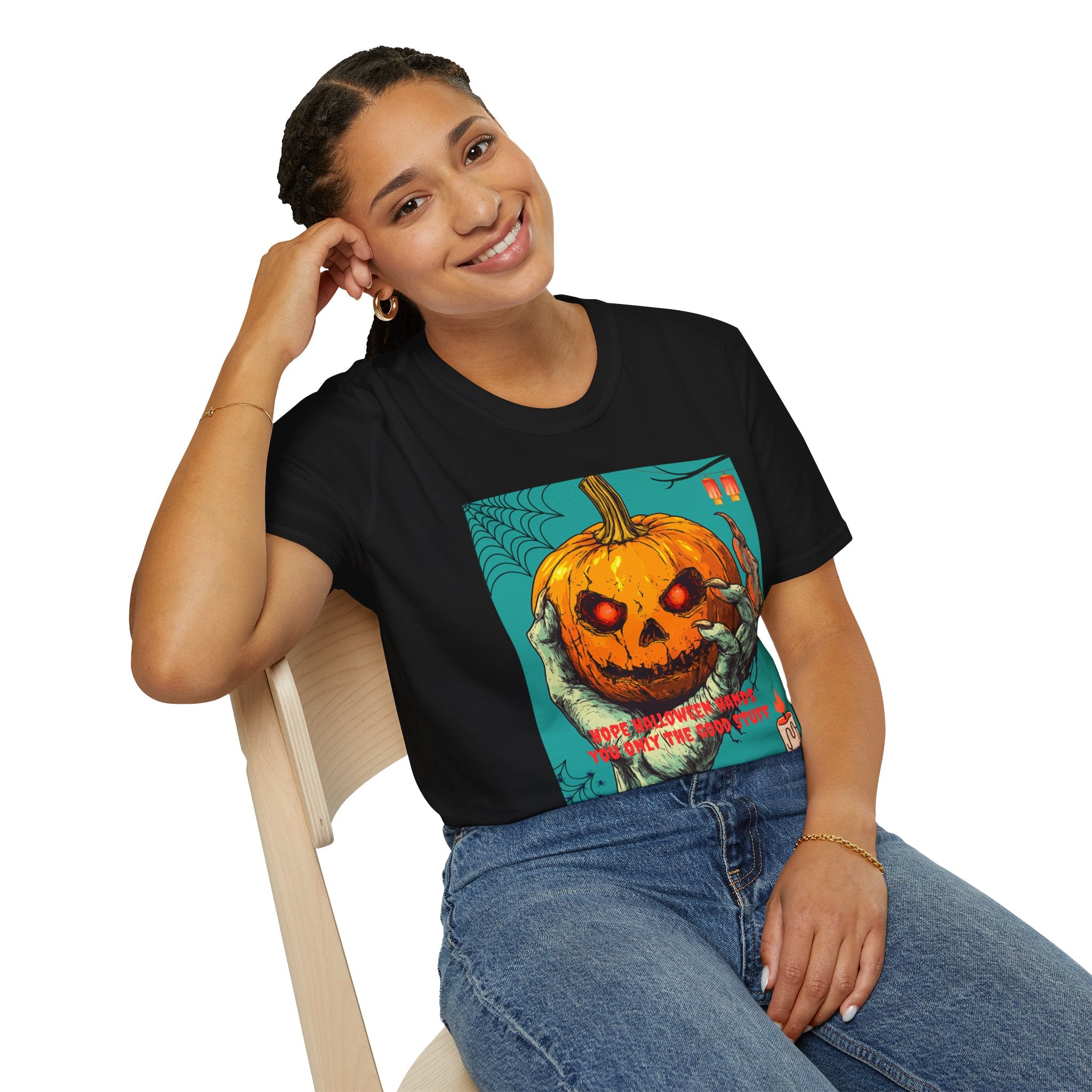 Halloween Pumpkin Skull handler