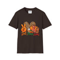 Leapard Heart pumkin scarf fall-Peace Love