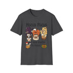 Hocus Pocus Coffee Tee — Cute Witch Sisters Halloween T‑Shirt