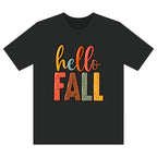 Hello Fall T-Shirt – Cozy Autumn Graphic Tee