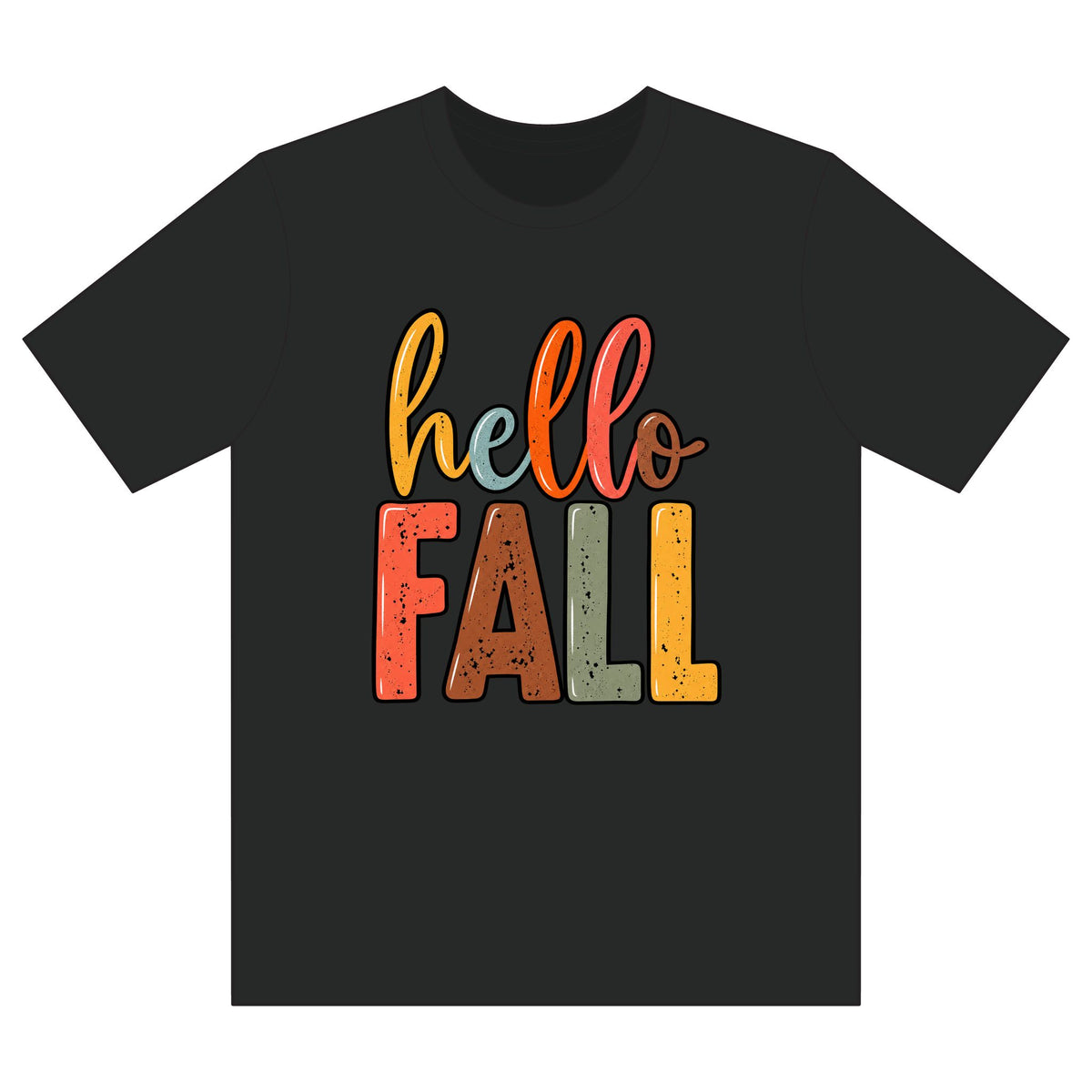 Hello Fall T-Shirt – Cozy Autumn Graphic Tee