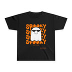 Youth Halloween Tee — "Just Here for the Boos" Ghosts Shirt