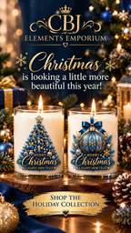 Merry Christmas & Happy New Year 2-Piece Candle Set